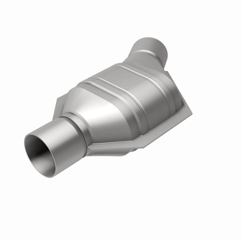 MagnaFlow Universal Catalytic Converter 2.00in Angled Inlet Front CA