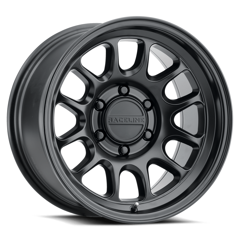 18x9 Raceline 958B Rogue Satin Black Wheel 5x5 (18mm)
