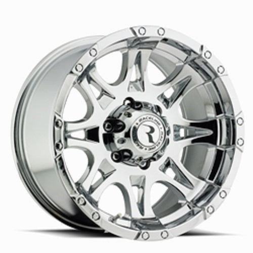 16x8 Raceline 983 Raptor Chrome Wheel 8x6.5 (0mm)