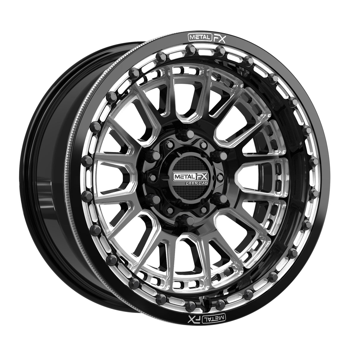 Slayer 6R Beadlock | Gloss Black Contrast Cut