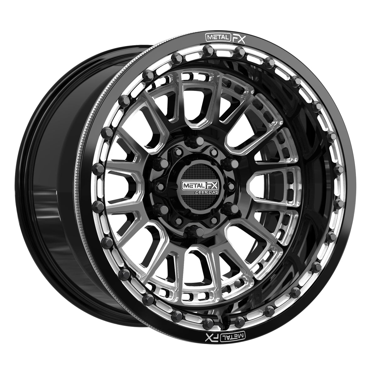 Slayer 6R Beadlock | Gloss Black Contrast Cut