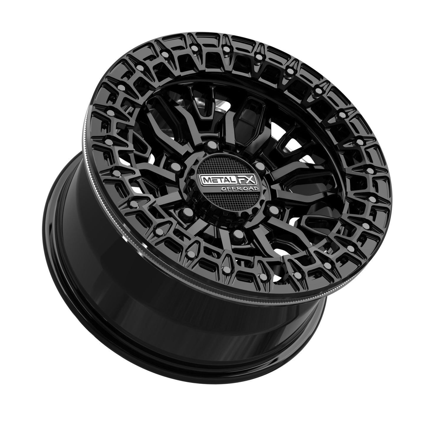 Mayhem 6R Beadlock | Gloss Black