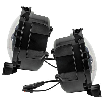 Oracle Oculus Bi-LED Projector Headlights for Jeep JL/Gladiator JT Satin Silver 5500K