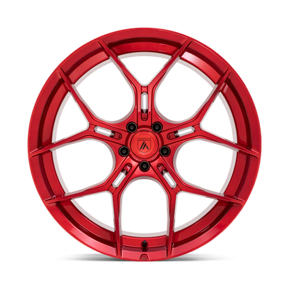 22x10.5 Asanti Black ABL-37 MONARCH Candy Red Wheel 5x4.5 (40mm)