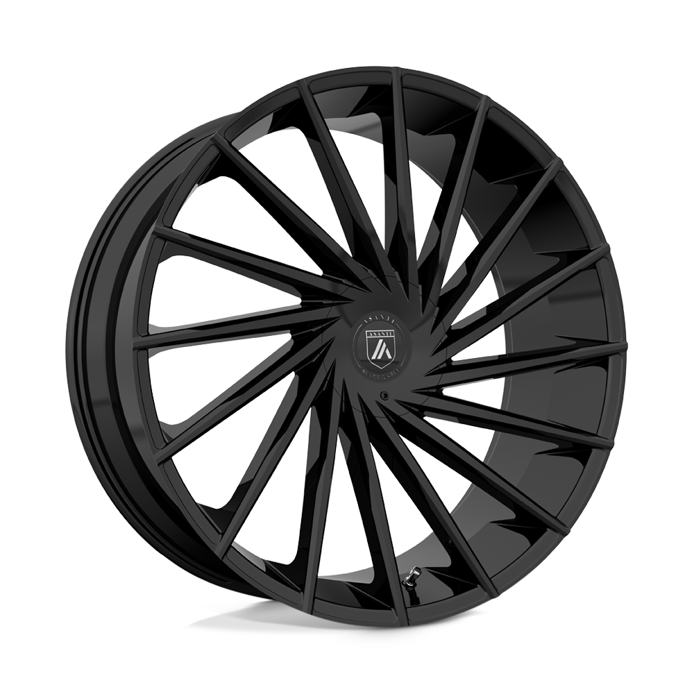 24x9 Asanti Black ABL-18 Matar Gloss Black Wheel 5x120 (30mm)