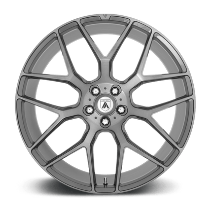 22x10.5 Asanti Black ABL-27 Dynasty Titanium Brushed Wheel 5x130 (25mm)