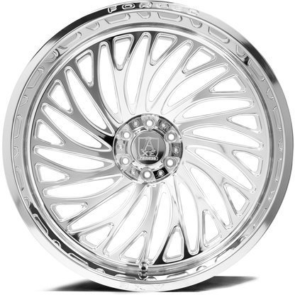24x12 Axe AF10 Full Polished FORGED LEFT DIRECTIONAL Wheel 8x170 (-44mm)