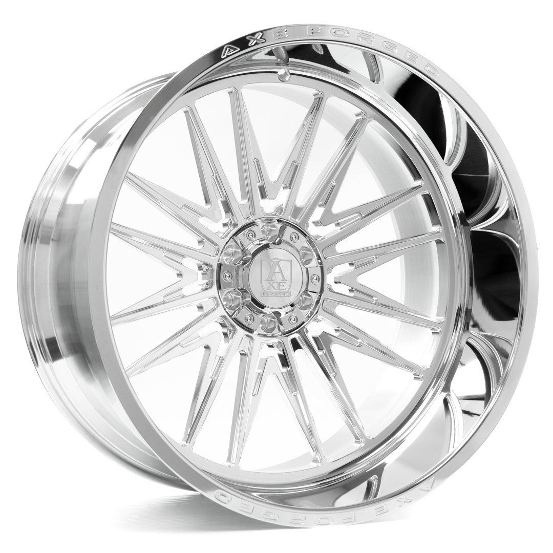 26x14 Axe Wheels AF12 Fully Polished FORGED Wheel 5x5-5x5.5 (-76mm)