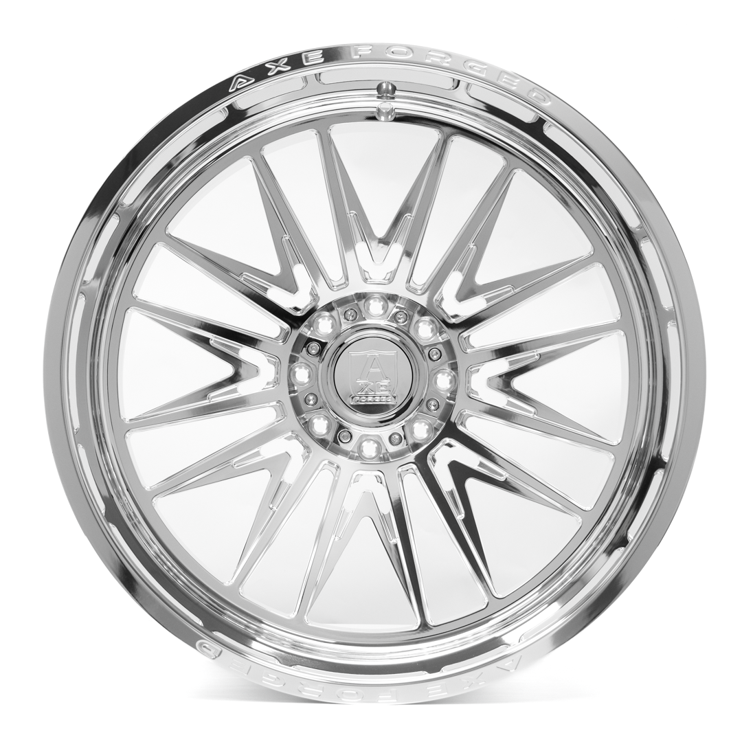 24x14 Axe Wheels AF12 Fully Polished FORGED Wheel 8x180 (-76mm)