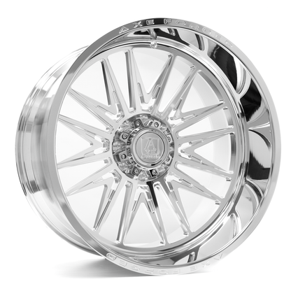 24x14 Axe Wheels AF12 Fully Polished FORGED Wheel 8x180 (-76mm)