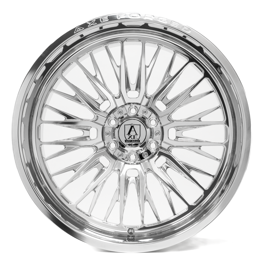 24x14 Axe Wheels AF14 Lex Fully Polished FORGED Wheel 6x135-6x5.5 (-76mm)