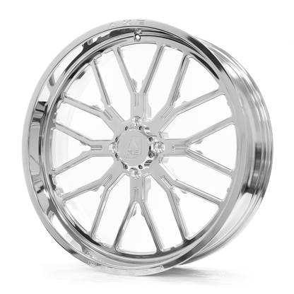 22x7 Axe AF6 Full Polished FORGED UTV Wheel 4x137/4x156 (0mm)