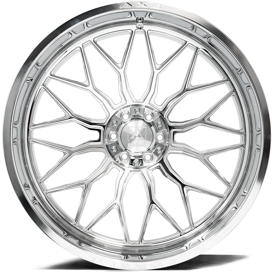 22x12 Axe AF8 Full Polished FORGED Wheel 8x6.5 (-44mm)
