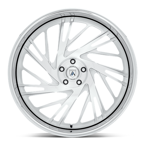 24x9 Asanti Forged AF868 Brushed Wheel 5x4.75 (-2mm)