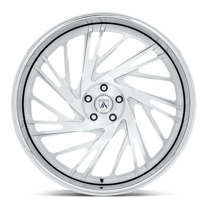24x9 Asanti Forged AF868 Brushed Wheel 5x4.75 (-2mm)