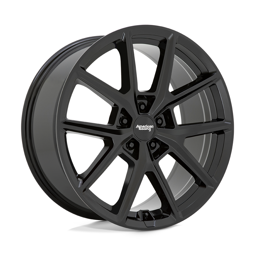18x8 American Racing AR943 Gloss Black Wheel 5x4.5 (35mm)