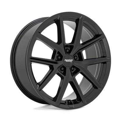 18x8 American Racing AR943 Gloss Black Wheel 5x4.5 (35mm)