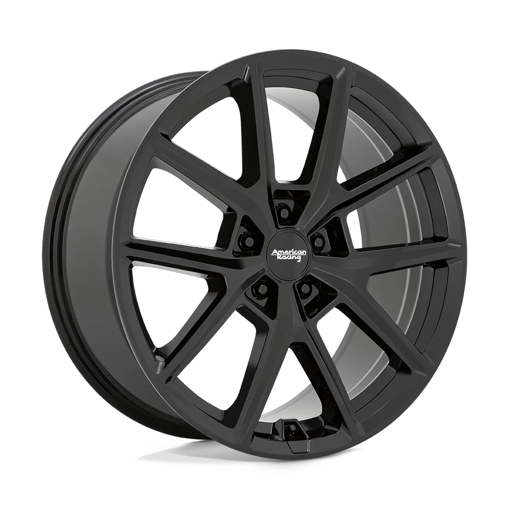 18x8 American Racing AR943 Gloss Black Wheel 5x4.5 (35mm)