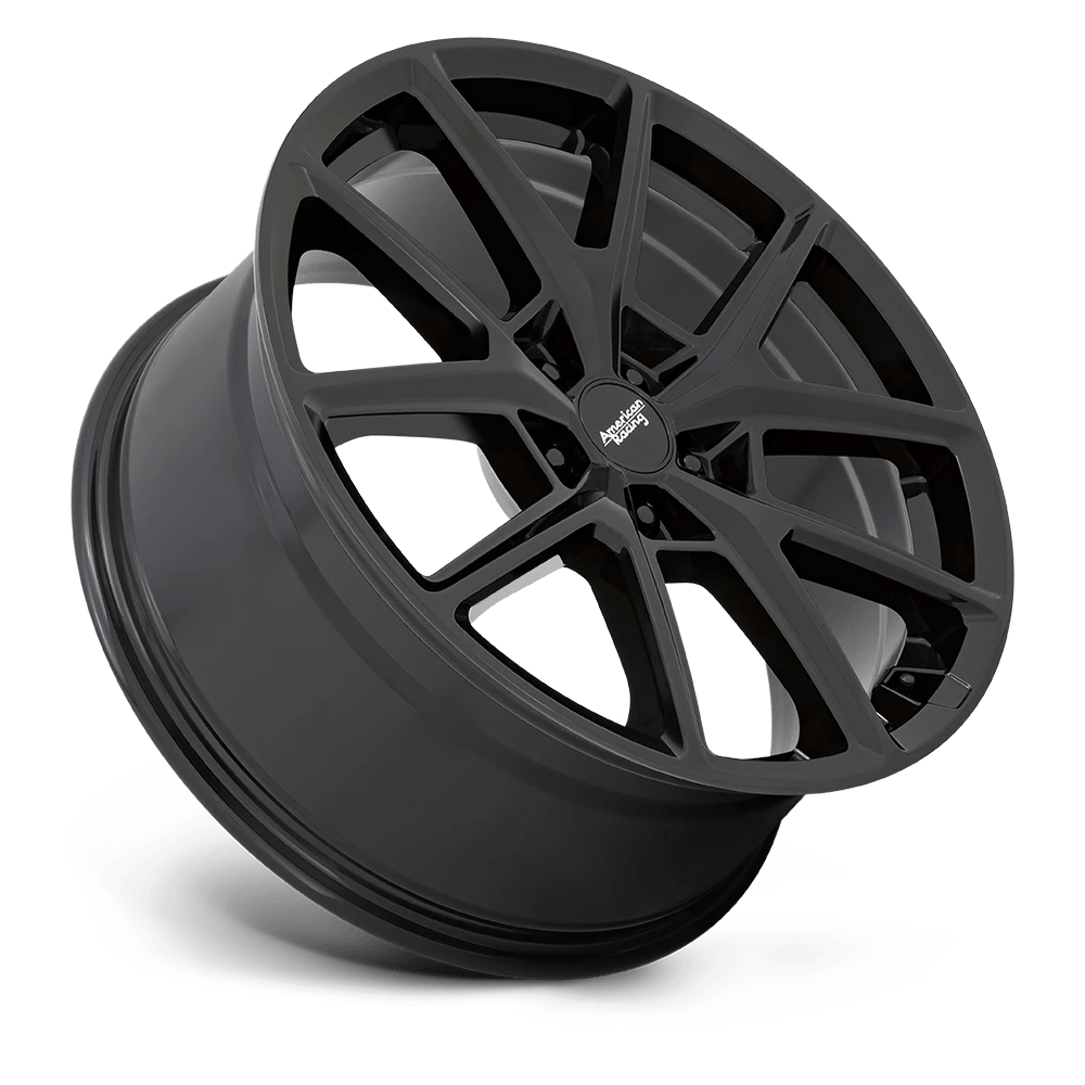 17x8 American Racing AR943 Gloss Black Wheel 5x4.5 (35mm)