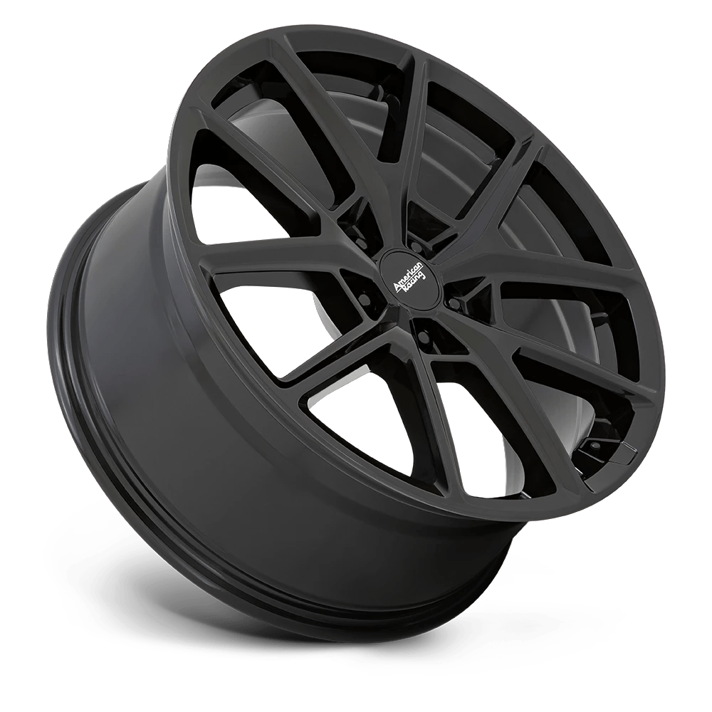 18x8 American Racing AR943 Gloss Black Wheel 5x4.5 (35mm)