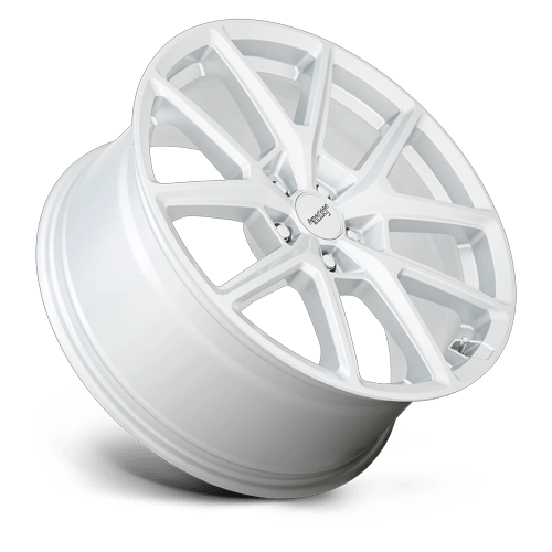 18x8 American Racing AR943 Hyper Silver Wheel 5x120 (35mm)