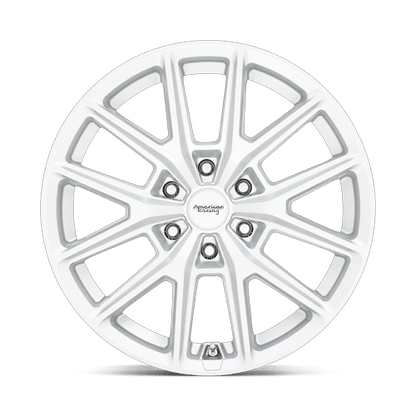 18x8.5 American Racing AR945 Hyper Silver Wheel 6x5.5 (35mm)