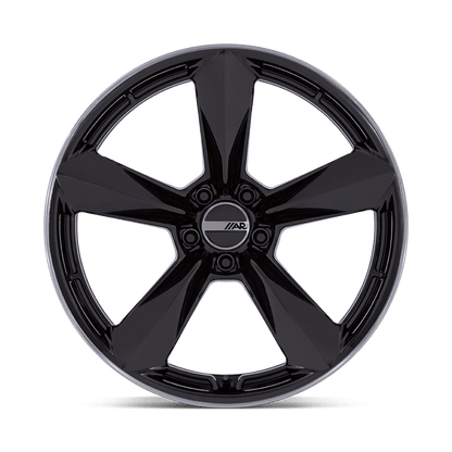 20x11 American Racing TTF Gloss Black W/ Double Dark Tint Lip Wheel 5x115 (-6mm)