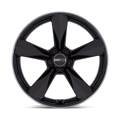 20x11 American Racing TTF Gloss Black W/ Double Dark Tint Lip Wheel 5x115 (20mm)