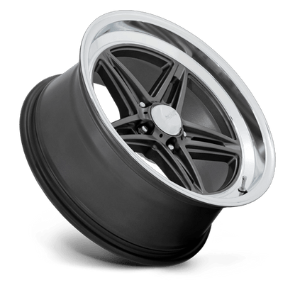 20x10 American Racing VN514 Groove Anthracite W/ Diamond Cut Wheel 5x5 (-20mm)