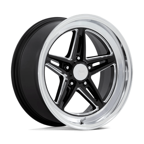 20x10 American Racing VN514 Groove Gloss Black Milled Wheel 5x4.25 (6mm)
