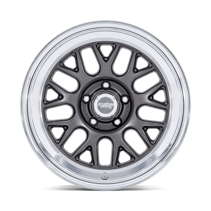 20x10 American Racing VN516 G-Force Matte Anthracite Diamond Cut Wheel 5x5 (6mm)