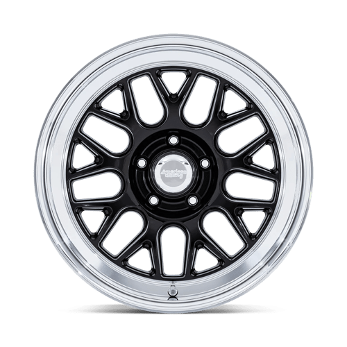 18x10 American Racing VN516 G-Force Gloss Black Diamond Cut Wheel 5x4.75 (0mm)