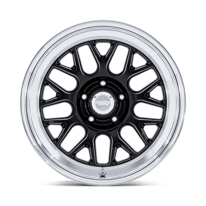 18x10 American Racing VN516 G-Force Gloss Black Diamond Cut Wheel 5x4.75 (0mm)