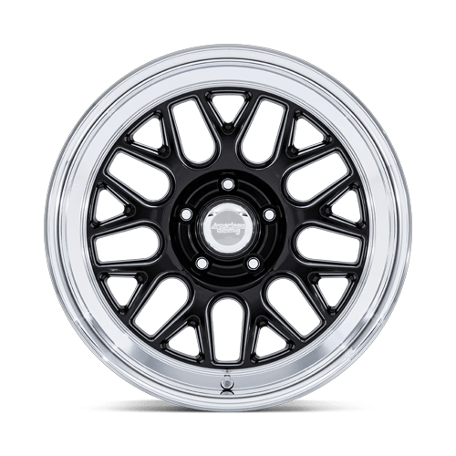 20x10 American Racing VN516 G-Force Gloss Black Diamond Cut Wheel 5x4.75 (-20mm)