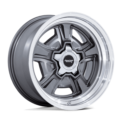 22x9 American Racing VN517 Marauder Anthracite Diamond Cut Lip Wheel Blank (6mm)
