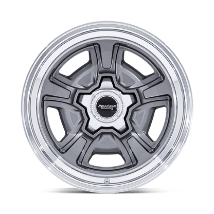 20x10 American Racing VN517 Marauder Anthracite Diamond Cut Wheel 5x5.5 (6mm)