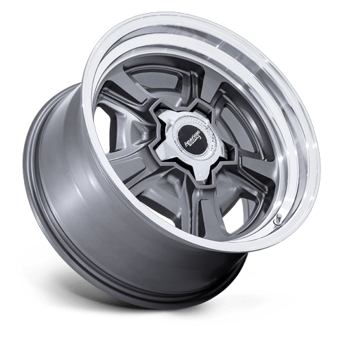 22x9 American Racing VN517 Marauder Anthracite Diamond Cut Lip Wheel Blank (6mm)