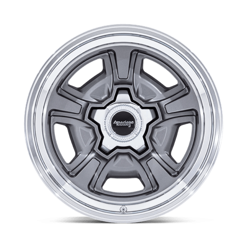 22x10 American Racing VN517 Marauder Anthracite Diamond Cut Wheel Blank (6mm)