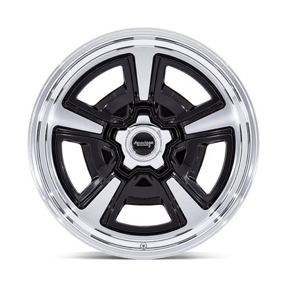 20x10 American Racing VN517 Marauder Gloss Black Machined Wheel 5x5.5 (6mm)