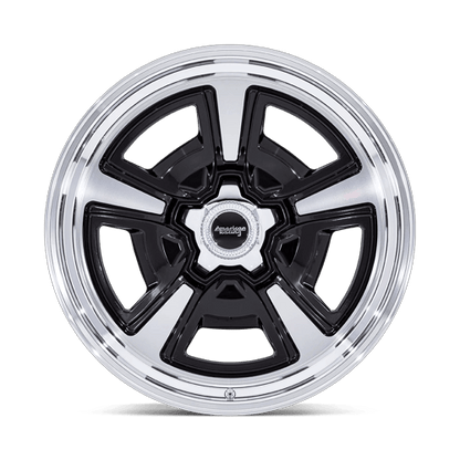 18x8 American Racing VN517 Marauder Anthracite Diamond Cut Lip Wheel Blank (0mm)