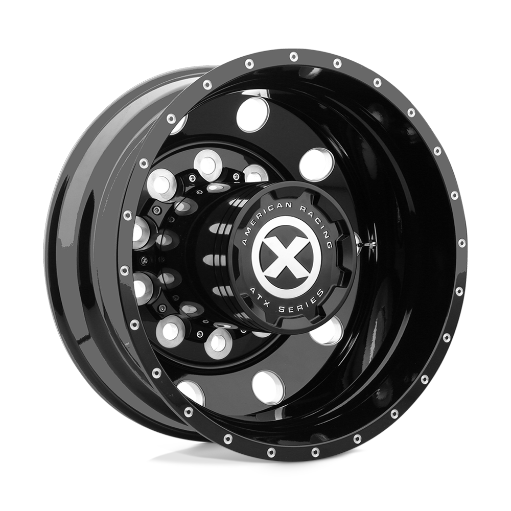 24.5x8.25 ATX AO400 BAJA Gloss Black Milled - Rear Wheel 10x285 (-168mm)