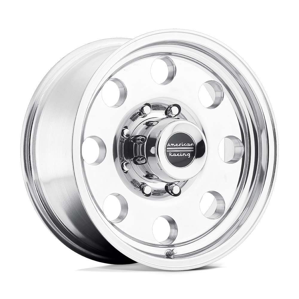 15x10 American Racing AR172 BAJA Polished Wheel 6x5.5 (-43mm)