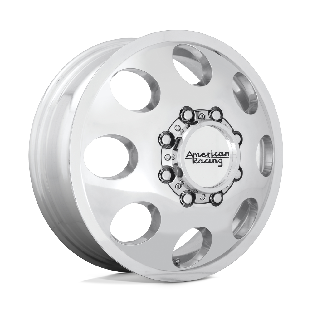 16x6 American Racing AR204 BAJA DUALLY Polished - Front Wheel 8x170 (111mm)