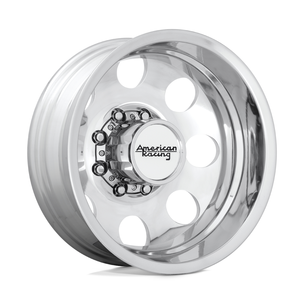 16x6 American Racing AR204 BAJA DUALLY Polished - Rear Wheel 8x170 (-134mm)