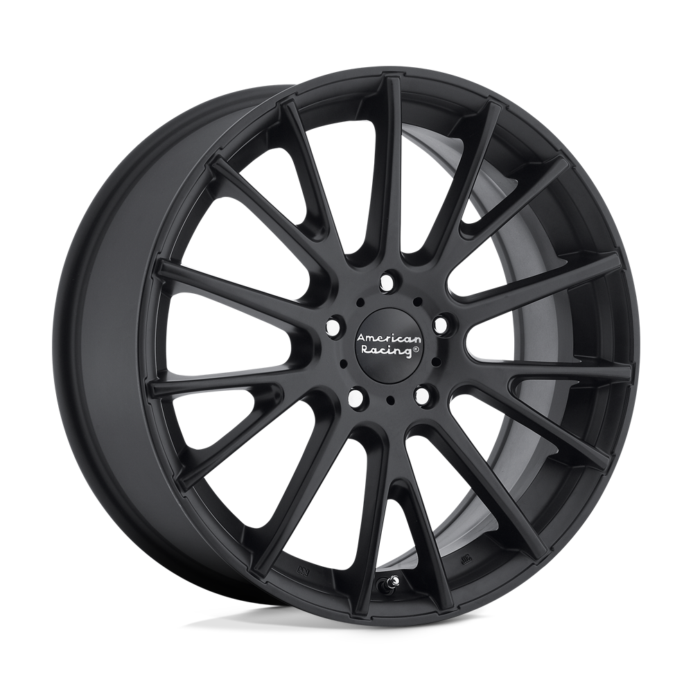 16x7 American Racing AR904 Satin Black Wheel 5x112 (40mm)