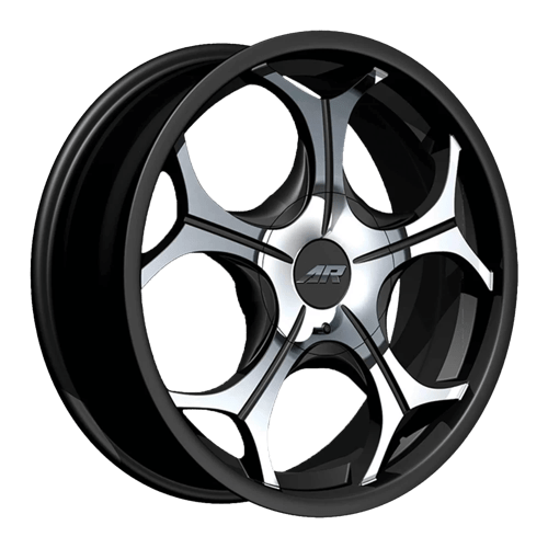 AR905 18X8 5X4.5/120 S-BLK MACH 45MM