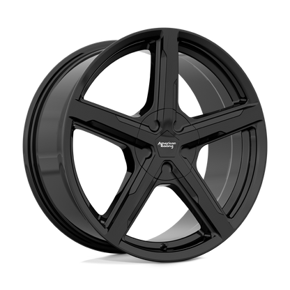 18x8 American Racing AR921 Trigger Gloss Black Wheel 3x98 (15mm)