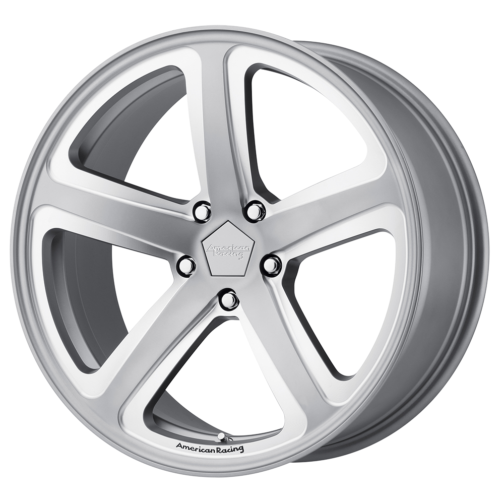 20x8.5 American Racing AR922 HOT LAP Satin Gray Milled Wheel 5x4.5 (38mm)