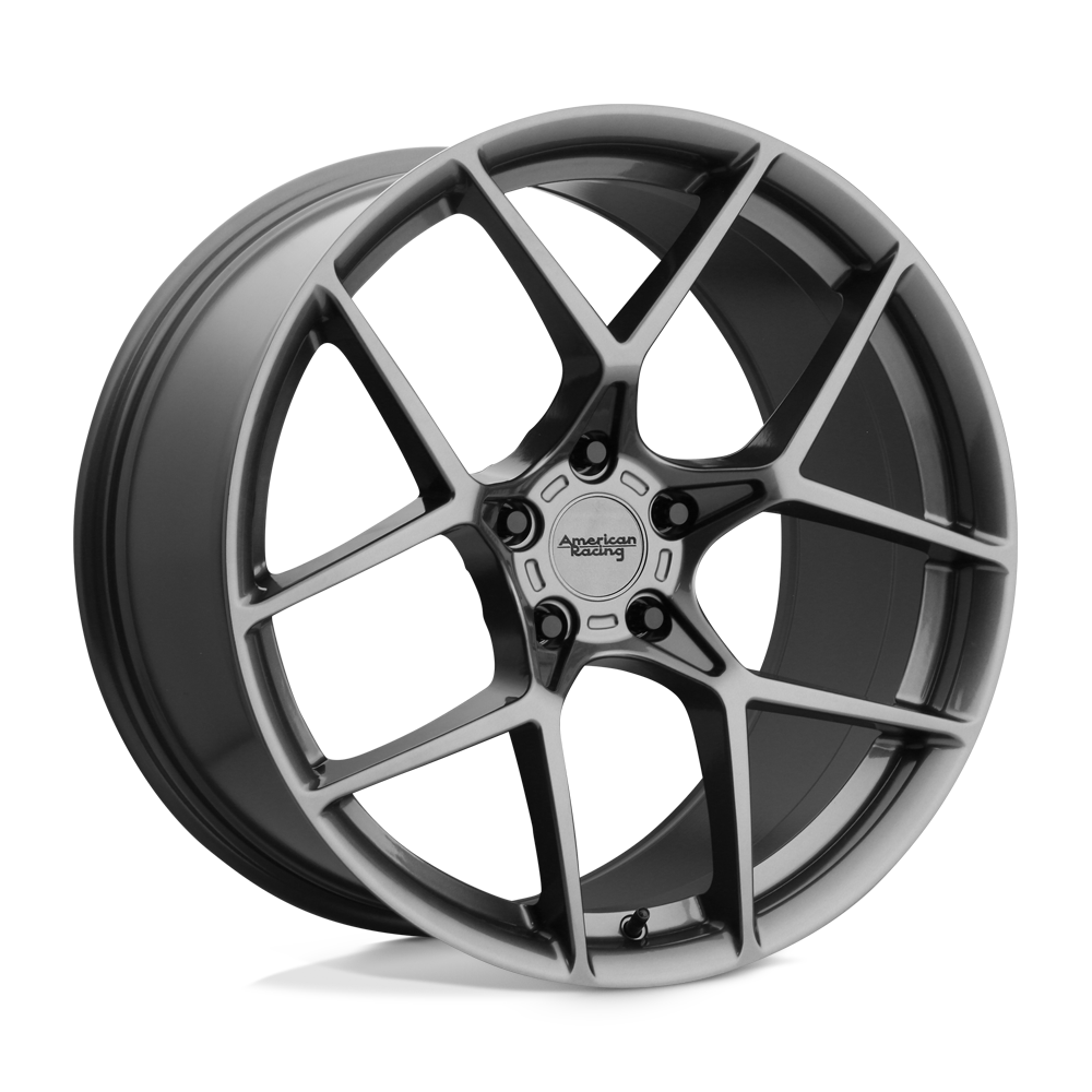 20x10 American Racing AR924 CROSSFIRE Graphite Wheel 5x4.75 (75mm)