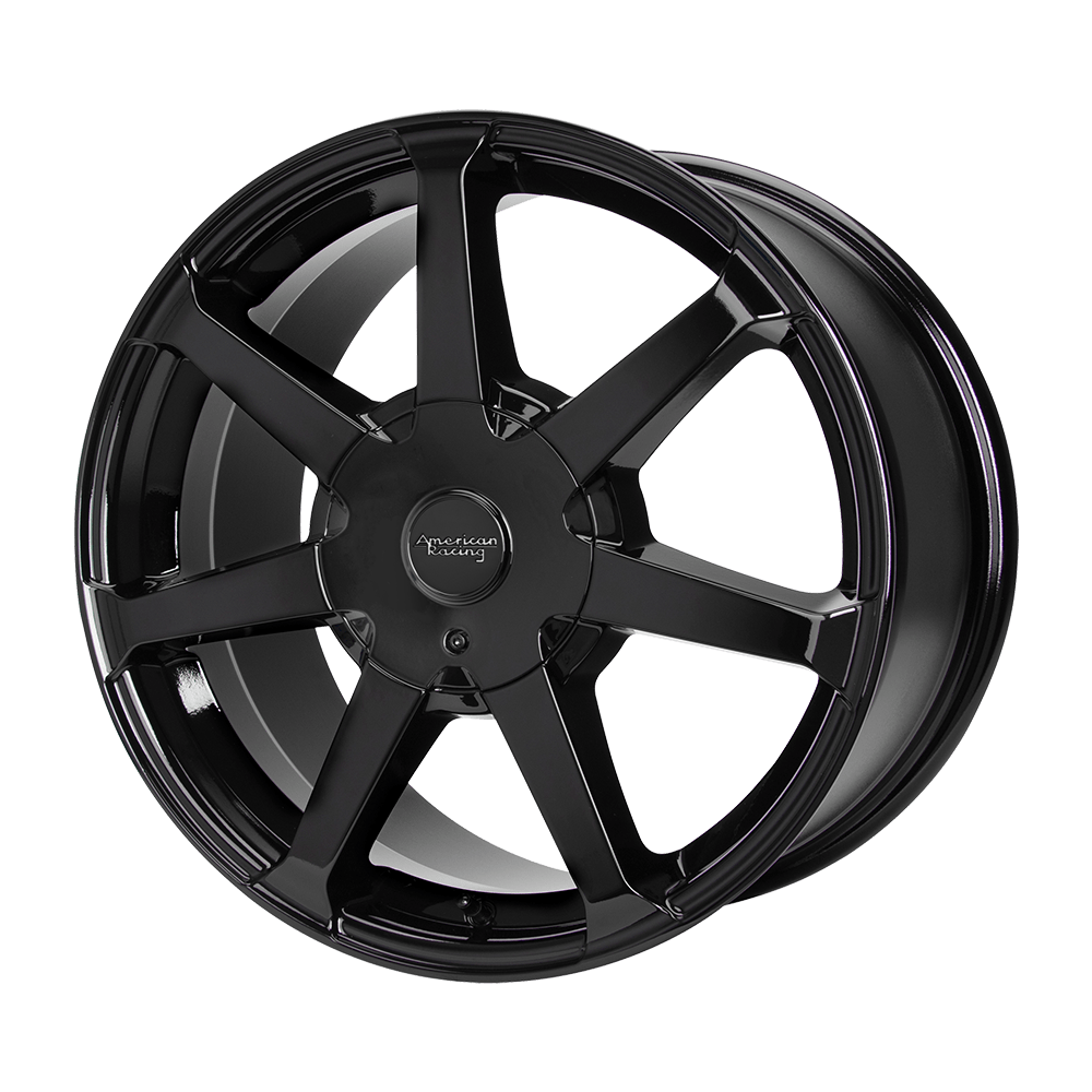 16x7 American Racing AR930 Gloss Black Wheel 5x108/5x4.5 (40mm)